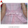 JannyBB pink satin lovely lace toddler dress